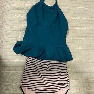 Janela Bay Womens XXS 2 piece swimsuit